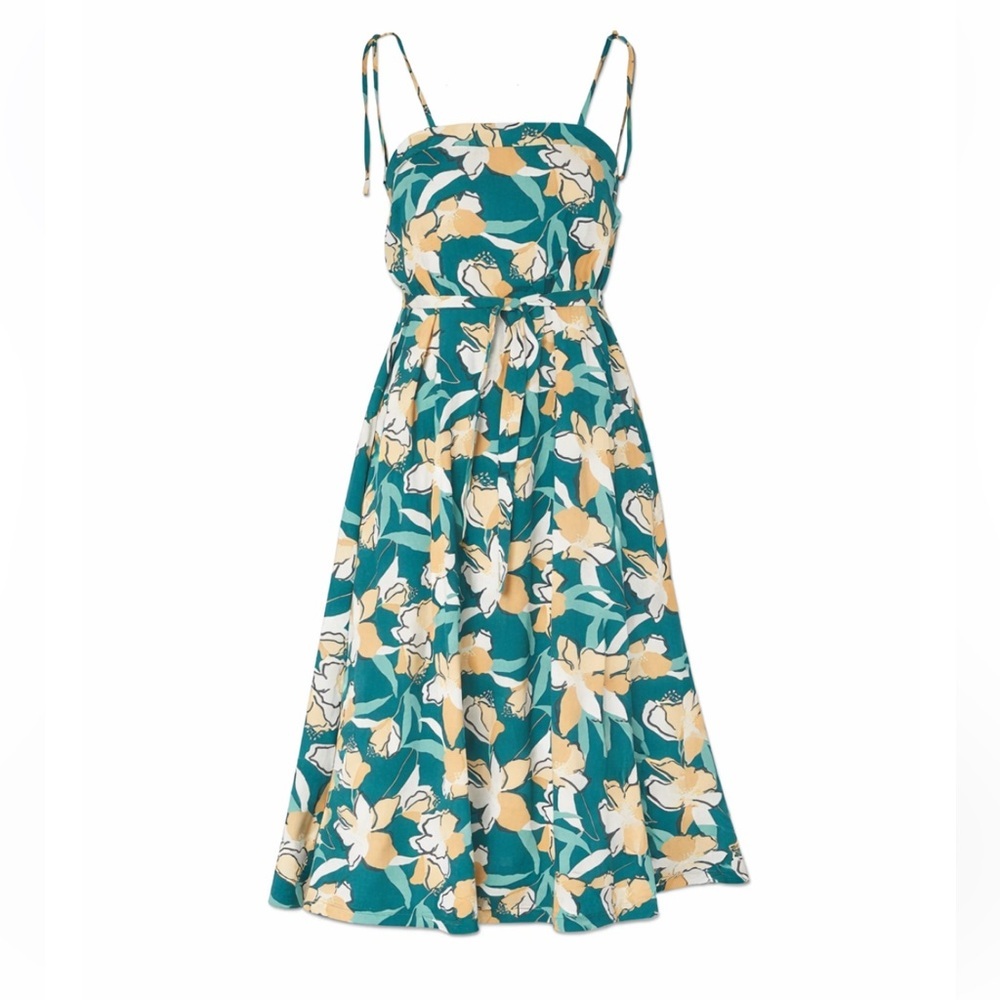Roxy Nowhere To Hide Floral Midi Dress